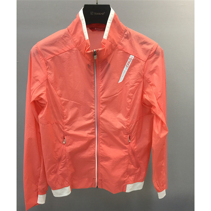 Pathfinder skin clothes Spring and summer new female air breathable elastic sports hiking coat TAZH82726