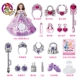 Le Jier 20th Anniversary Princess Doll Hộp quà tặng lớn Bộ đồ chơi trẻ em Nữ sinh nhật Quà tặng trẻ em - Búp bê / Phụ kiện