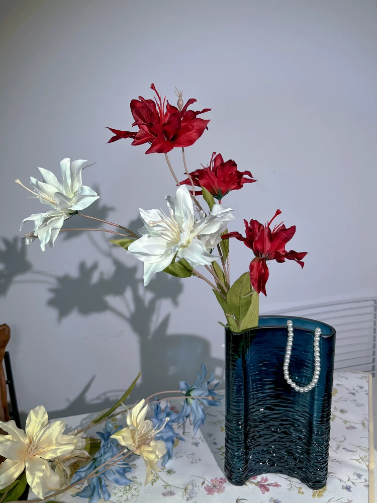 В моем сердце Баюгуан [Simulation Flower] идёт с жемчужным светом! Нежный и меланхоличный ветер чип шелковые цветы Искусственные цветы