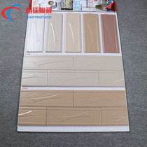 Foshan Pure Color Through Body Outer Wall Brick 100x300 90x300 Villa Matt Tile Rural Self-Built House Tile