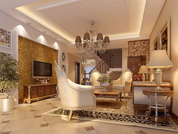 New anchor background cloth 3d live room Kuaishou wallpaper men and women living room luxury atmosphere complex vibrato Kuaishou background