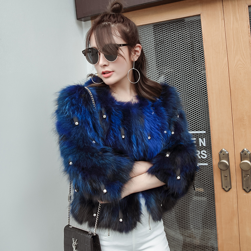 Manteau de fourrure femme EAGLETIGER     - Ref 3171853 Image 3