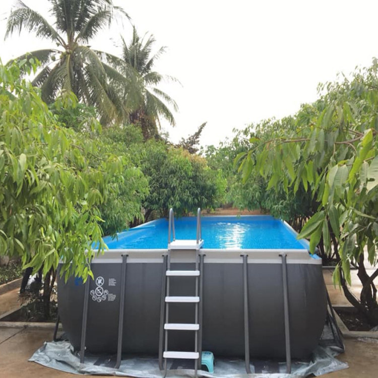 Large stent pool children adult children with pool large mobile pool outdoor villa pool