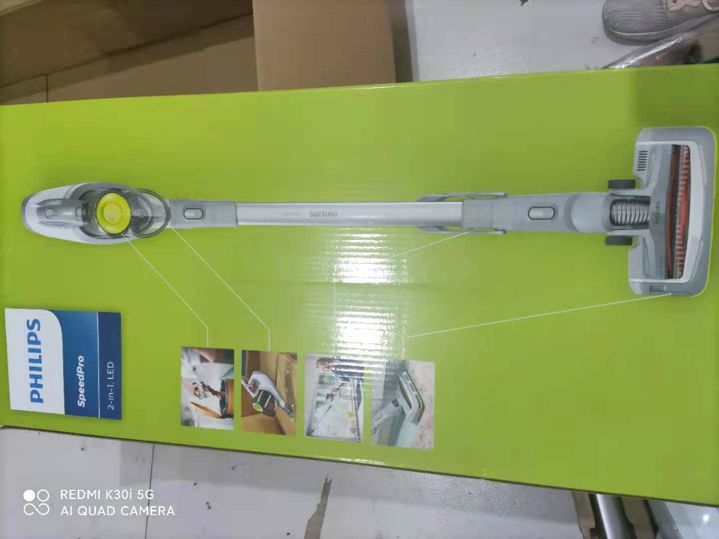 Philips vacuum cleaner Home FC6722 Handheld small wireless charging on-board two-in-one large suction