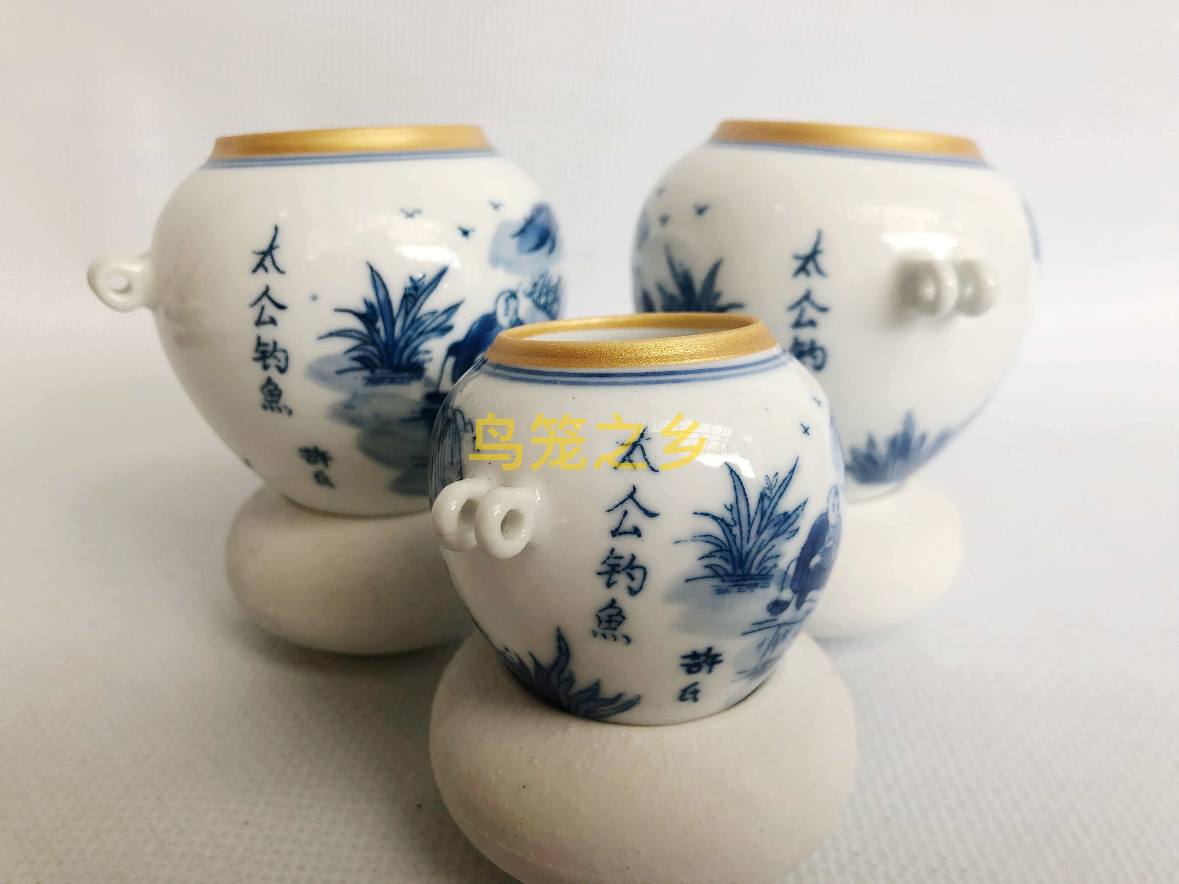 Painting Brow's cup Eyebrow Bird Cage Accessories Chicken Hearts Cup Too Public Fishing