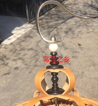 Sichuan Cage Accessories Painting Brow cage accessories Decorative Gourd Top Beads Beads