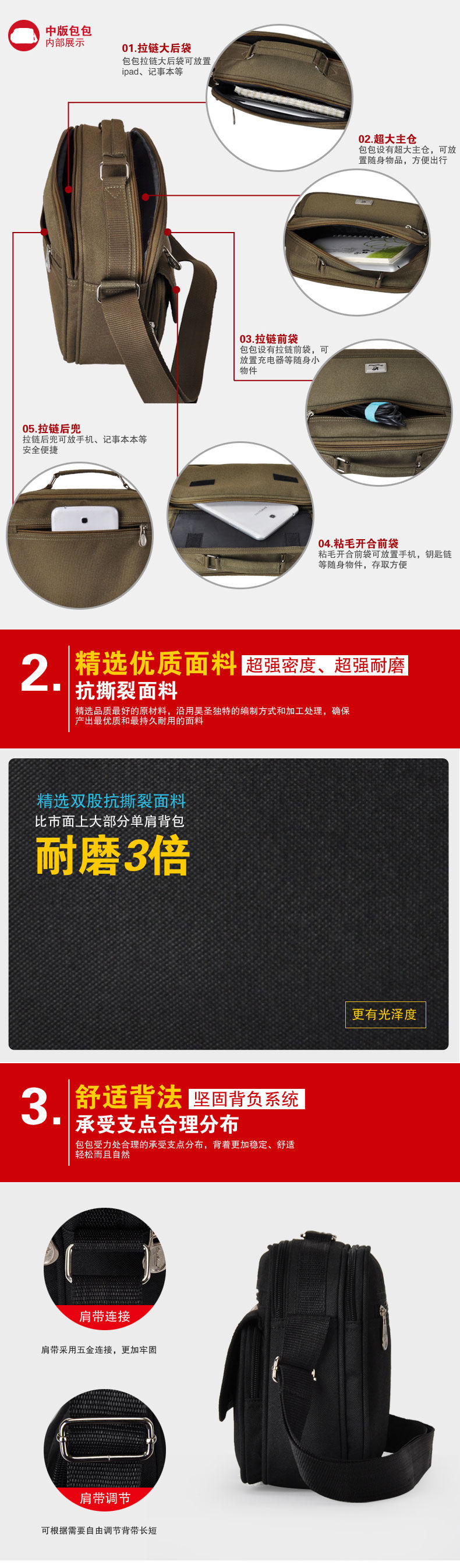 Sac pour homme - Ref 51309 Image 6