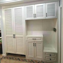Custom shoe cabinet breathable true louver door Blister door Cabinet 100 pages Water heater Air conditioner radiator Gas meter cover