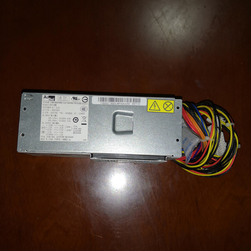 Lenovo original Kangshu PC9053 240w power supply PS-5241-02 HK340-71FP pc9059
