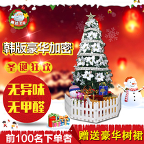 Christmas decorations encrypted luxury Christmas tree package 1 5 meters 1 8 meters 3 meters 4 meters indoor shopping mall large ornaments