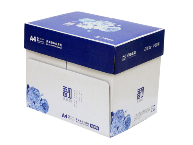 A4 paper White paper copy paper Tianzhangyun 70 grams 80 grams print 5 packs of 500 pages of office paper a4 print draft paper