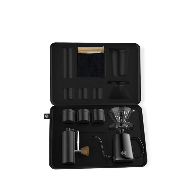 Full Set Of Hand In Hand Set (With Nano Grinder)Tamo   Mini Coffee pot Portable package   travel suit   household full set  appliances Gift box   Gift giving Choice