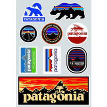 Player equipped camping outdoor 3M waterproof sunscreen sticker Patagonia Patagonia bear fish