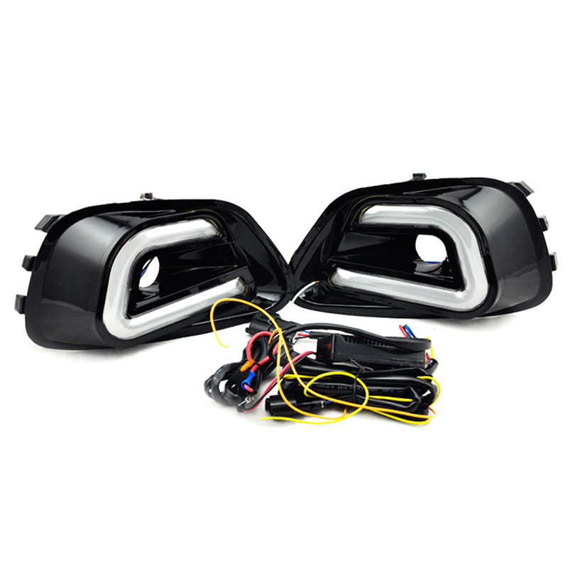 For Jeep Compass 20112016 DRL Daytime Running Lights White+ Yellow