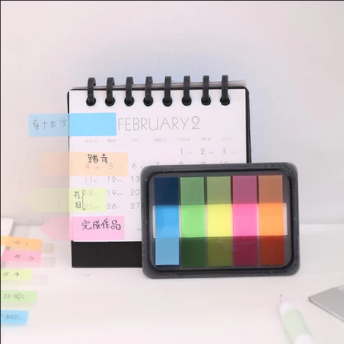 Деликатная флуоресцентная наклейка Pepsi Сортировка Сортировка Удобная наклейка заряда Индекс наклейки с малой полосой