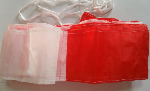 Red White Belt Site Isolation Belt Worksite Caution Belt Isolation Warning Belt
