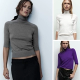 Zara, осенний трикотажный свитер, косплей