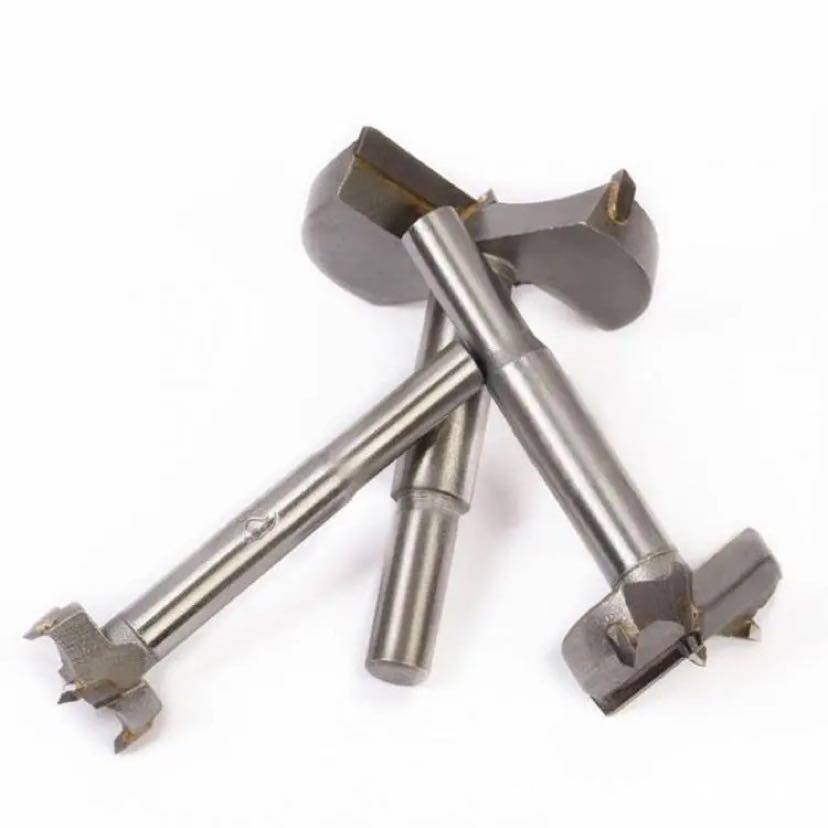 Woodworking Bore drill bit plank door perforated deity Versatile Wood Unlock Round Hinges