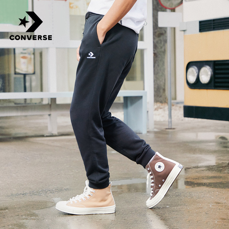 CONVERSE Converse Official Classic LOGO casual pants trousers Men's bunches sport pants 10020369001