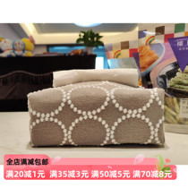 Circular * Chinese retro embroidery fabric handmade household tissue box bedroom drawing box tissue sleeve