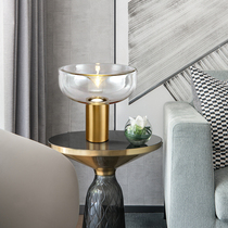 Nordic Postmodern Creative Glass Table Lamp Light Extravagant Bedroom Book Room LIVING ROOM SAMPLE ROOM BRIEF PERSONALITY LAMP