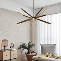 Modern minimalist chandelights Chandelia Villa Clubhouse Hotel Bar Terrace-floor lobby Living room Antique Bronze Color Art Lamp