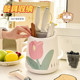 Cute flower chopstick cage knife holder rotatable knife storage box household kitchen kitchen utensils storage box storage rack