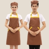 Модный фартук для работы, делается под заказ, с печатью вашего логотипа, в корейском стиле
