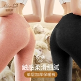 Удерживающие тепло флисовые штаны, шерстяные двусторонние бархатные леггинсы, термобелье, в обтяжку, увеличенная толщина