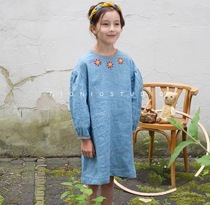 NIONIO STUDIO Japan imported pure handmade childrens plaid headband headband