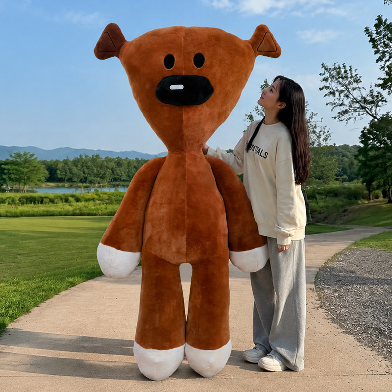 Giant Mr. Bean Teddy Bear Plush Toy Cute Cuddly Bear Stuffed Animal Sleeping Pillow Gift for Women
