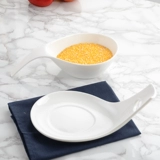 Pure White Creative Western Restaurant Ceramics Stable Soup Soup Bowl Soup Soup Mow