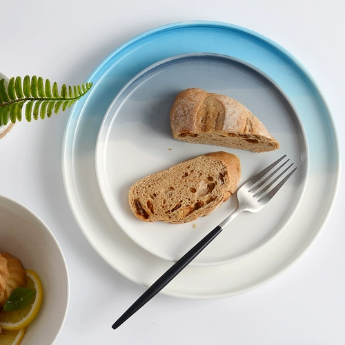 Творческий акварельный торт десерт десерт, фланг -западный ресторан валюта холодные холодные блюда суши -тарелка дома