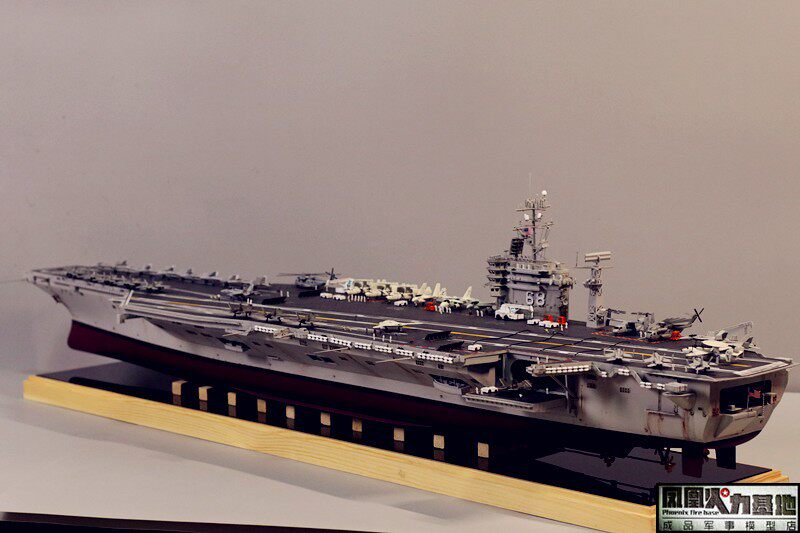 Trumpeter 1/350 Scale USS Nimitz CVN68 Aircraft Carrier Model Kit - 1975 Version