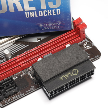 Diy motherboard steering head installation machine wiring artifact power supply