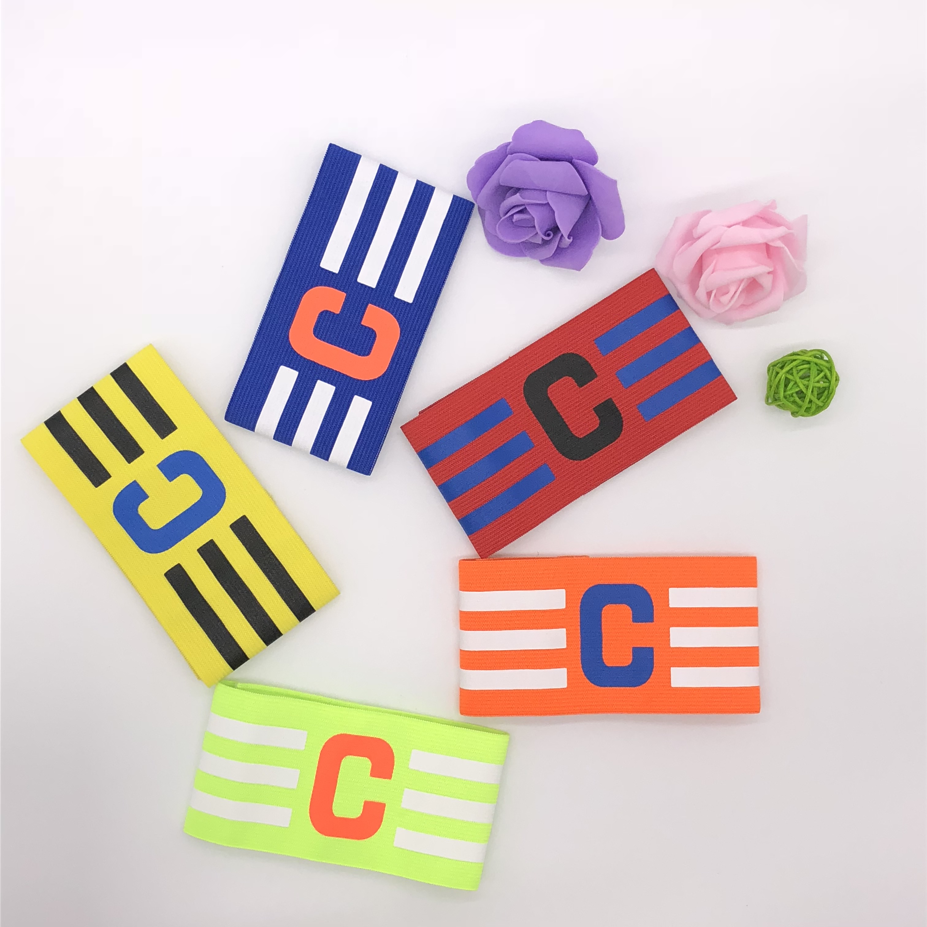 Competition armband captain armband captain C standard event team group armband three bar armband captain armband