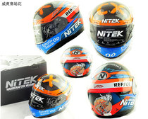 American NITEK P1 motorcycle racing helmet transparent lens black lens T126 p1 base accessories