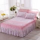 Bedspread giường ngủ váy bìa trong một mảnh 1,5m 1,8 m giường ngủ Hàn giường công chúa váy lô hội vận chuyển toàn bộ bông - Váy Petti