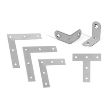 Stainless steel angle code 90 degree right angle holder triangle iron bracket connector piece I-shaped laminate support hardware reinforcement