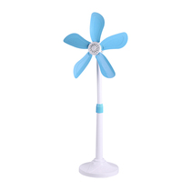 Cherry Wind 690A Telescopic Without Mesh Hood Soft Leaf Electric Fan Silent Home Dorm Room Small Standing Five Leaf Floor Fan