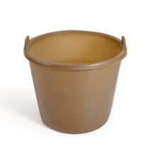 Ash bucket mud bucket cement bucket brown beef tendon sand bucket site construction decoration mud bucket rubber plastic mud bucket