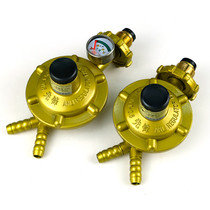 Pioneer household cylinder liquefied gas gas stove water heater with meter explosion-proof valve single and double nozzle pressure reducing valve