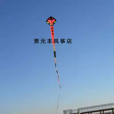 Shenyang Jia Yuanfeng kite cobra 35 meters large snake long snake green snake green snake kite large kite Baofei manufacturer