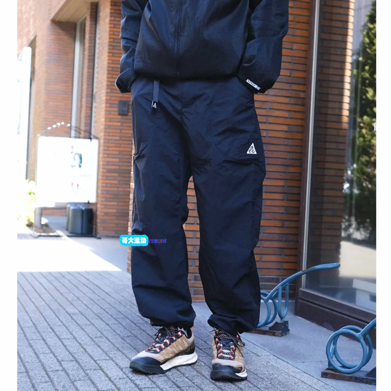 Nike Acg Outdoor Functional Sports Casual Breathable Water-Repellent Loose-Fitting Woven Jogger Pants If0914-010