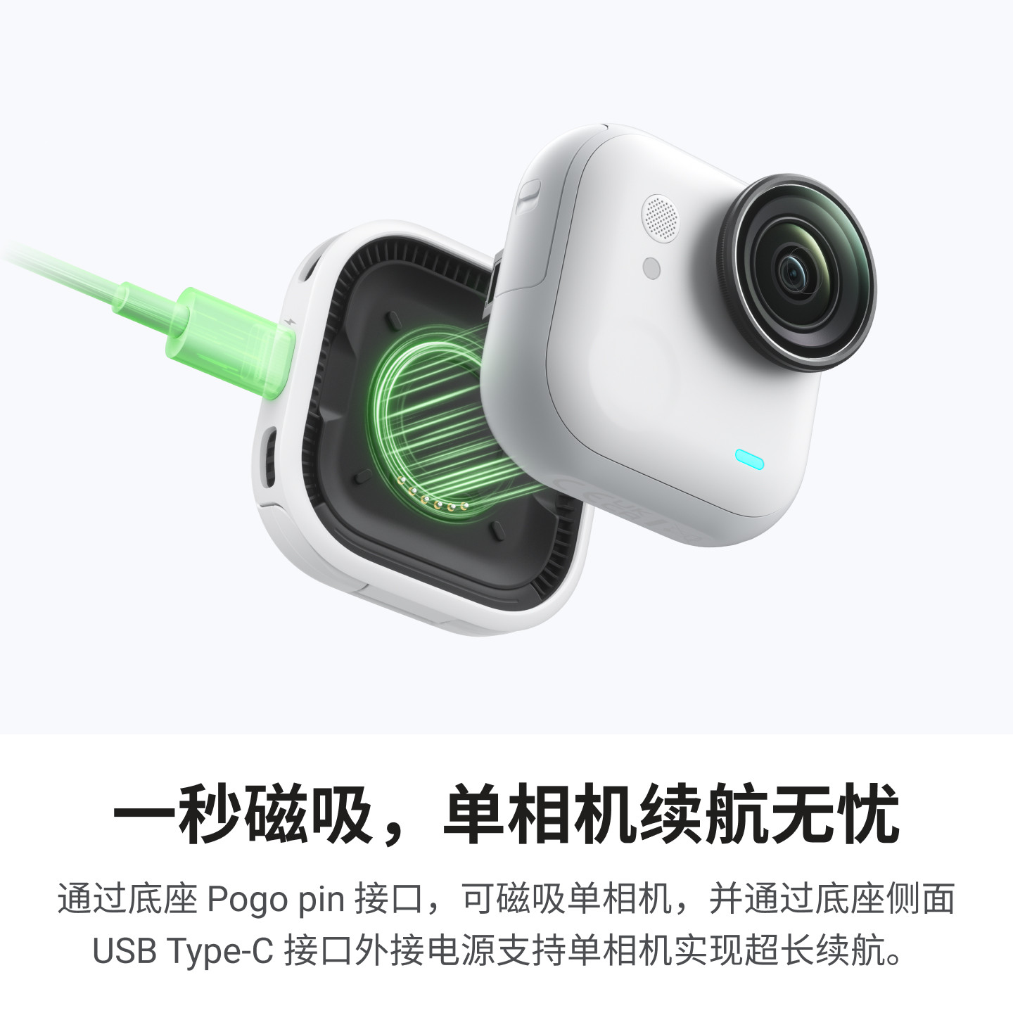 [Official Genuine Product] Insta360 Go Ultra Multifunctional Pre-Record Charging Dock