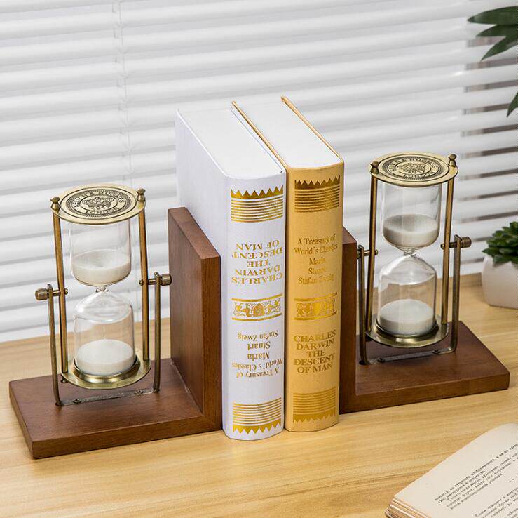Chinese Living Room Creative minimalist desktop Bookshelf Book stand Book stop Office Book room Wine Locker home Decorative Items Swing pieces