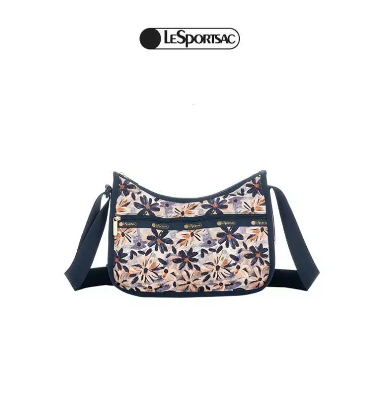 Lesportsac 25Th Anniversary New Retro Casual Shoulder Bag Underarm Bag Large Capacity Crossbody Bag
