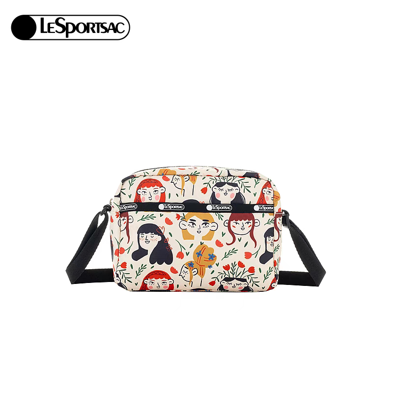Lesportsac 25 New Trendy Series Cute Multi-Compartment Versatile Commuter Casual Crossbody Bag