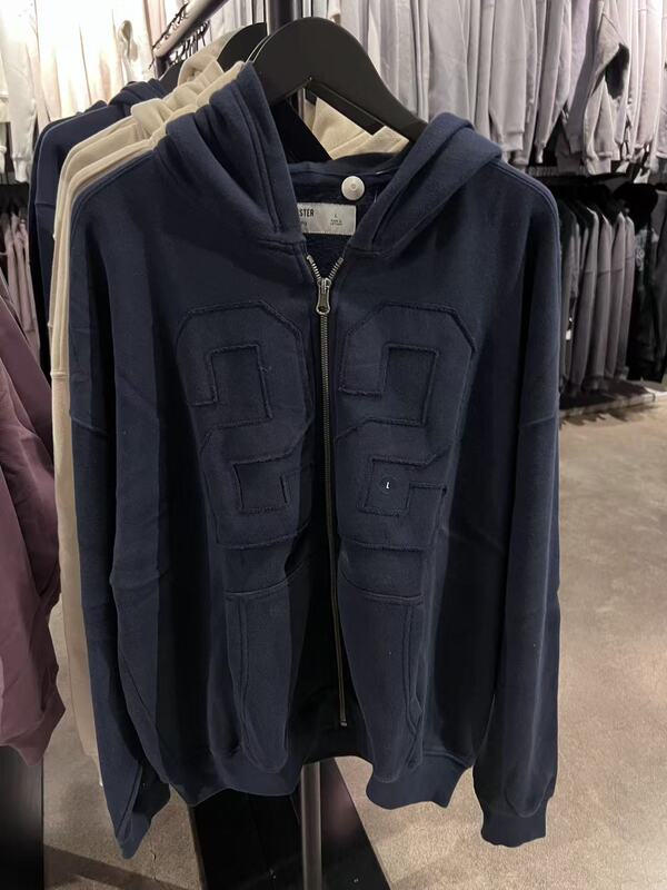 Hollister Little Seagull's Popular Hooded Letter Sweatshirt for Domestic Purchasing Is Not Available for Returns
