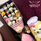 Hong Kong Disney Limited Edition Disney Tsum Doll Chinese Valentine's Day Gift Box Set Palm Doll Flower